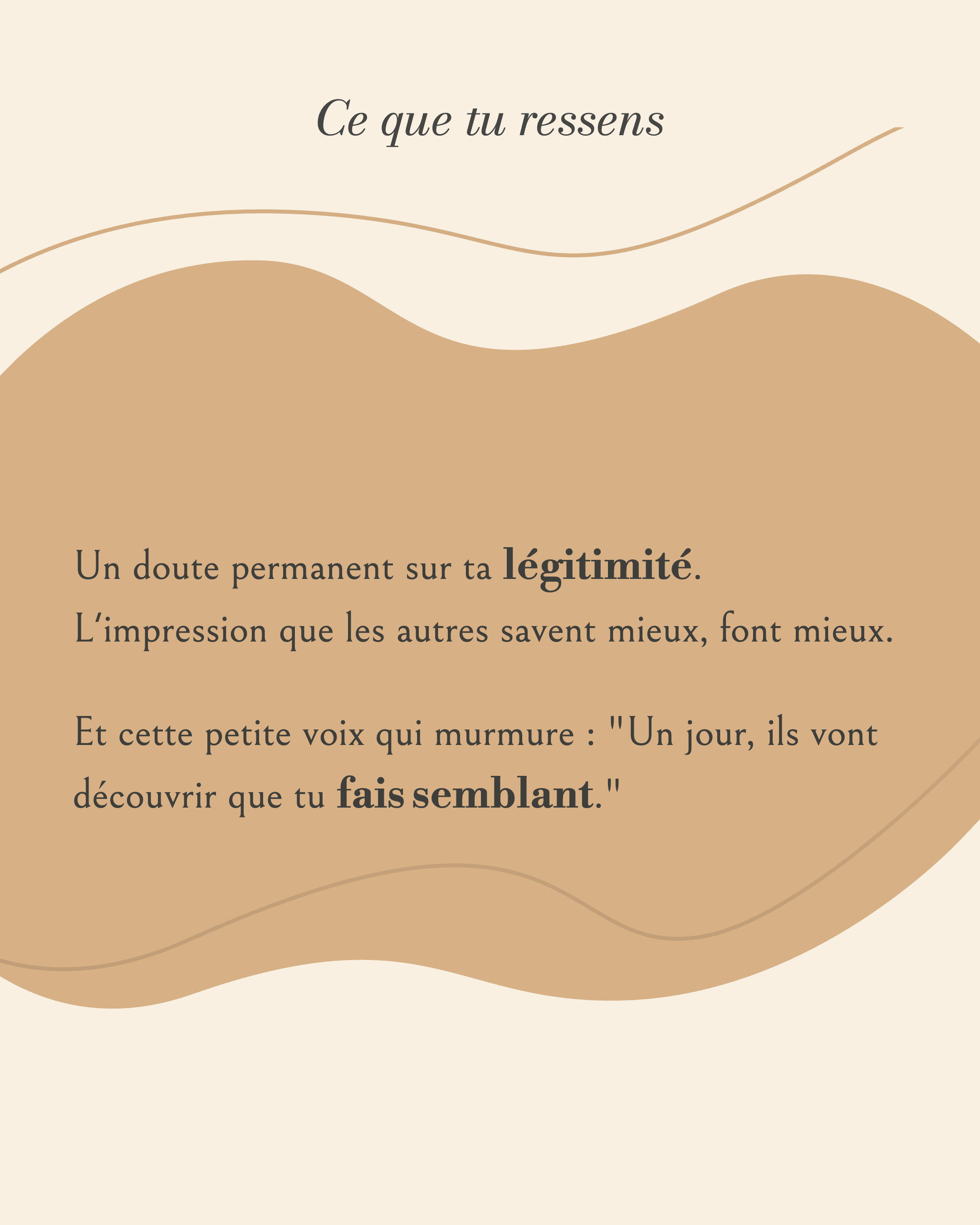 syndrome de l'imposteur