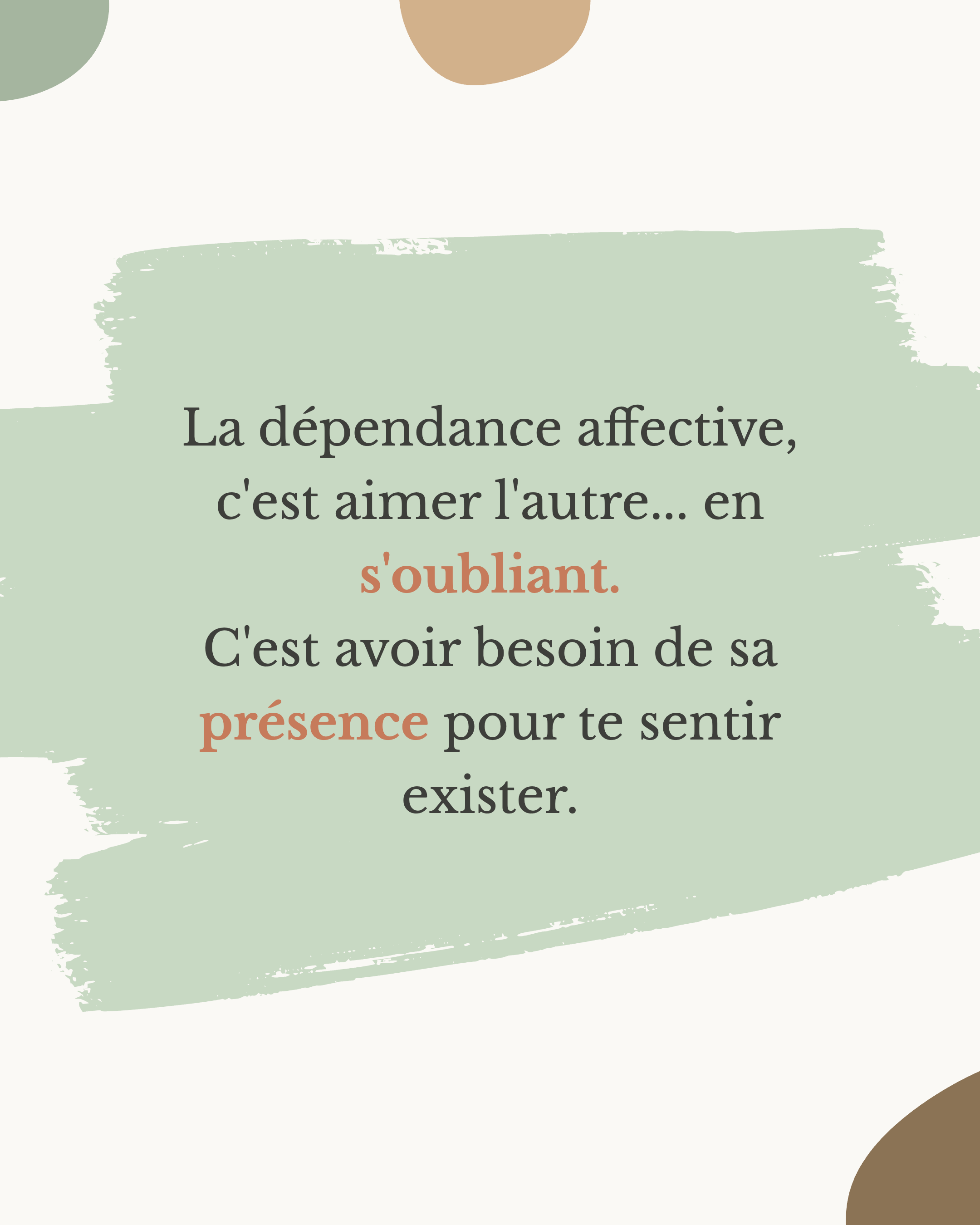 dépendance affective